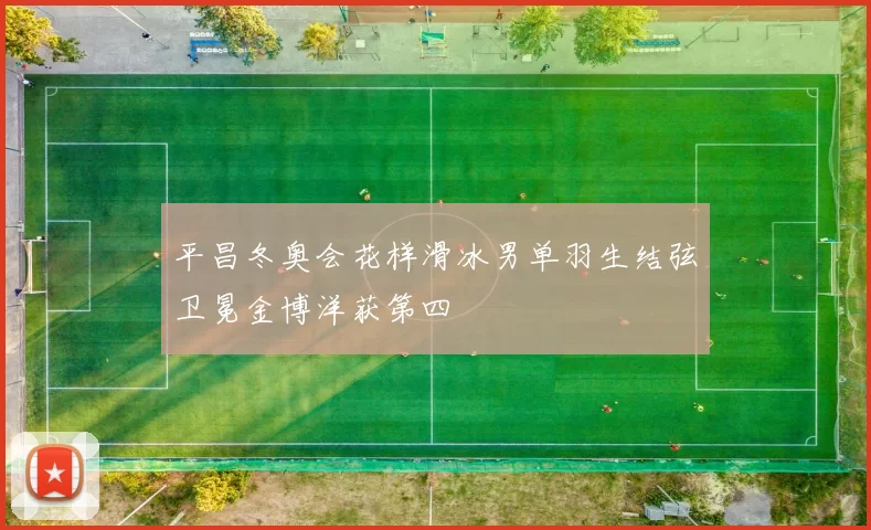 平昌冬奥会花样滑冰男单羽生结弦卫冕金博洋获第四