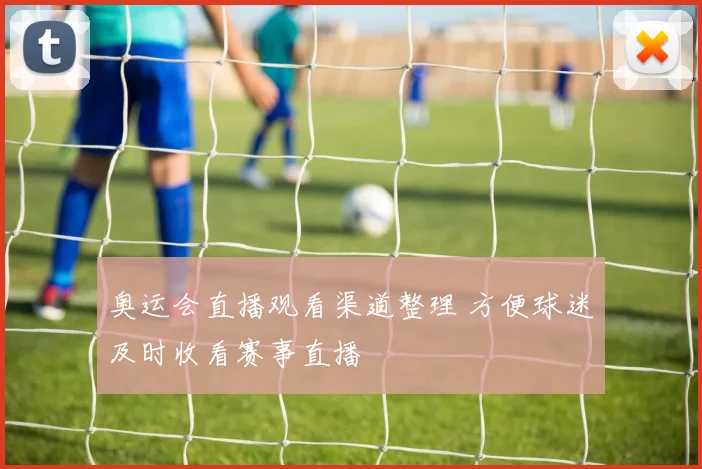 奥运会直播观看渠道整理 方便球迷及时收看赛事直播